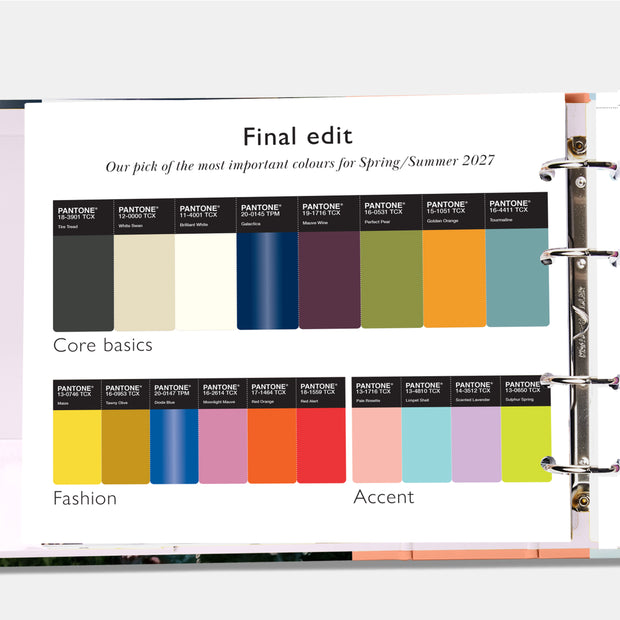 PANTONEVIEW Colour Planner SPRING | SUMMER 2027 (Pre-Order Now)