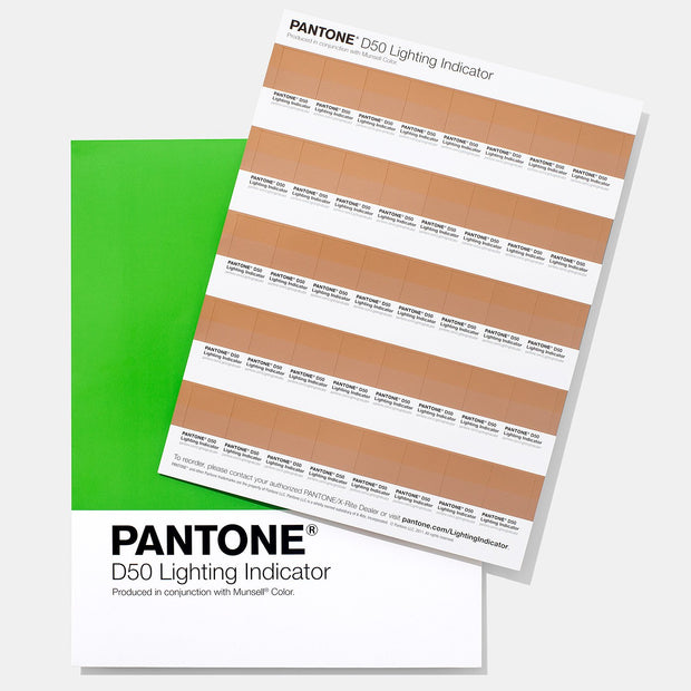 Pantone Lighting Indicator Stickers D50 (Pre-order now)