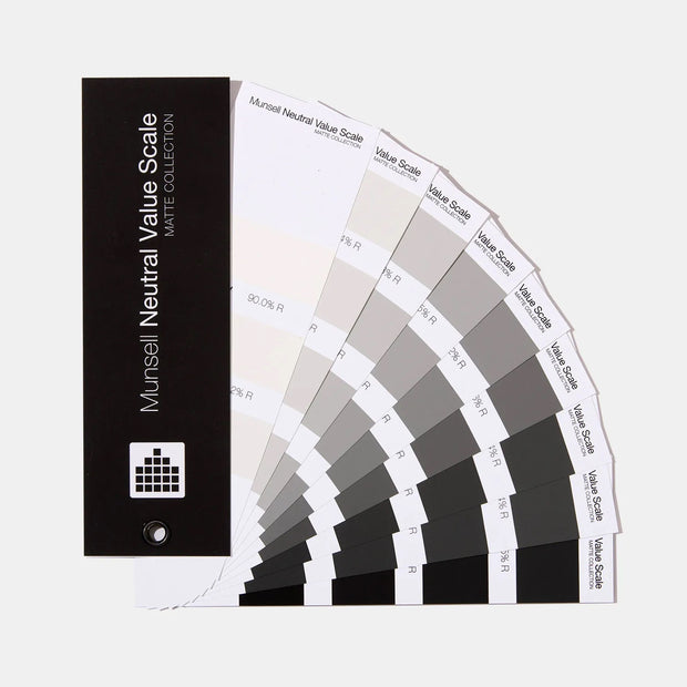 Munsell Neutral Value Scale - Matte Finish (Pre-Order Now - Long Lead Time)